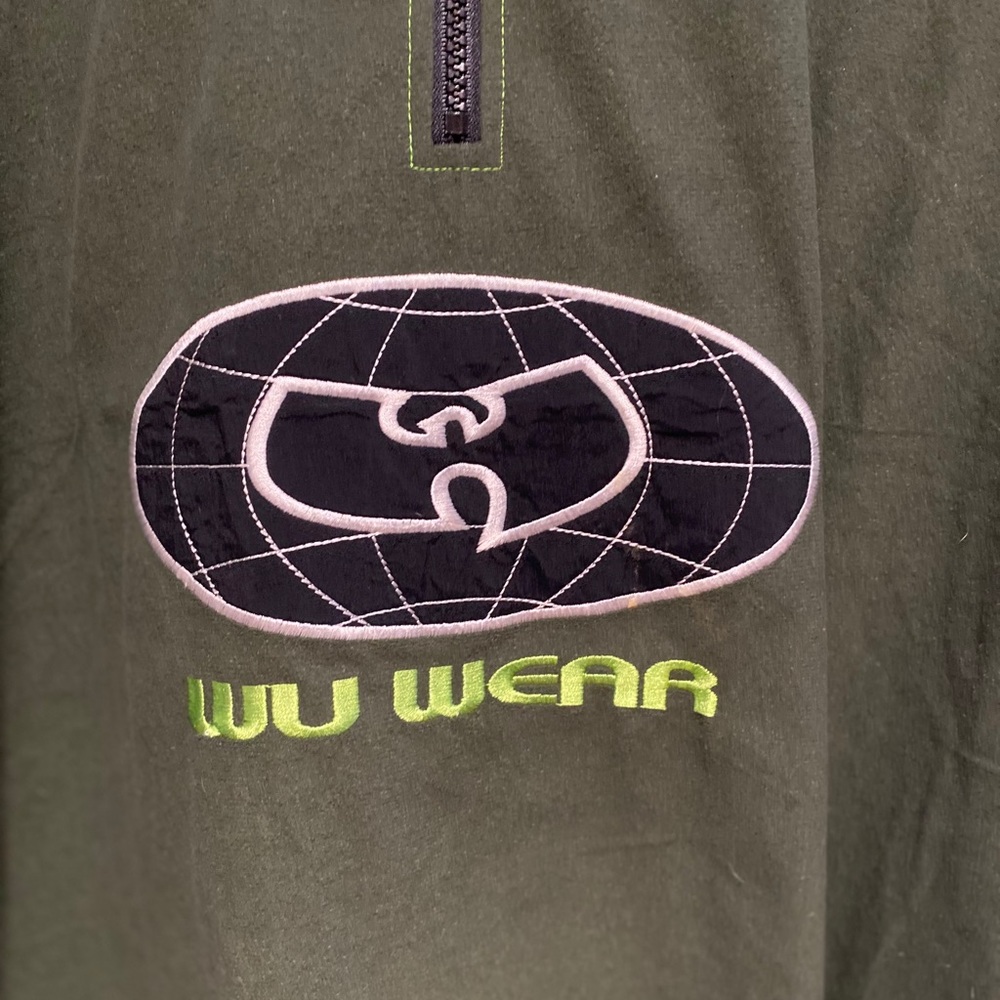 Vintage Wu Wear 1/4 Zip Long Sleeve Pullover - Picture 2 of 11